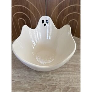 Place And Time Ghost Halloween Serving Bowl